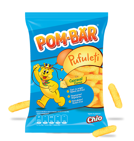 Pufuleți cu gust de cașcaval Pufuleți cu gust de cașcaval